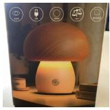 New LED Wood Mushroom Lamp