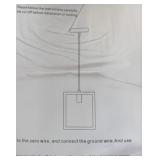 New Black Modern Pendant Lamp Light Fixture