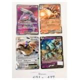4 Pokemon Card Lot