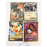 4 Pokemon Card Lot
