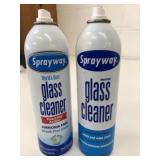 2x 1LB Sprayway Glass Cleaners