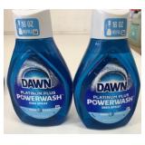 2x 473ml Dawn Platinum Plus Powerwash Dish Spray