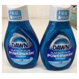 2x 473ml Dawn Platinum Plus Powerwash Dish Spray