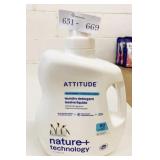 2L Attitude Laundry Detergent HE 80 Loads