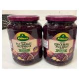 2x 720ml Kiihne Prepared Red Cabbage w/Apple