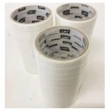 3x 12 Per New Rolls Double Sided Tape