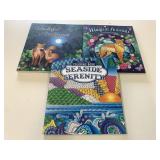 3 New Adult Creative Pages Coloring Books