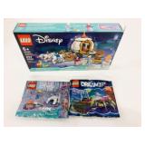 Disney Lego Open Set & 2 Sealed Lego Sets