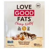 12x 40g Love Good Fats Chewy Nutty Salted Caramel