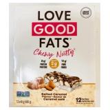 12x 40g Love Good Fats Chewy Nutty Salted Caramel