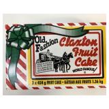 3x 454g Old Fashioned Claxton Fruit Cakes