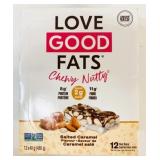 12x 40g Love Good Fats Chewy Nutty Salted Caramel