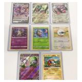 8 Pokemon Card Lot