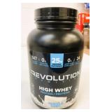 2LB Revolution Nutrition Whey Protein Vanilla