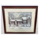 21" x 25" Trisha Romance Framed Print