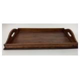 Vintage Wooden Tray 18" x 11.5"