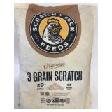 10lb Organic 3 Grain Chicken Scratch