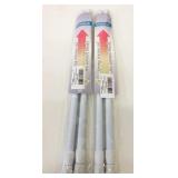 4 New 16-28" Spring Tension Rods