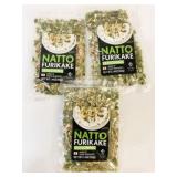 3x 40g Japanese Natto Furikake Seasonings