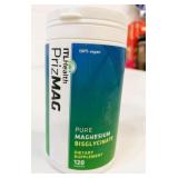 120 Pure Magnesium Bisglycinate Capsules