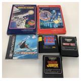 6 Vintage Video Games Intellivision & Coleco +