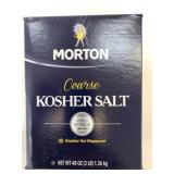 3LB Morton Coarse Kosher Salt