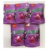 5x 85g Peelerz Grape Gummy Candy