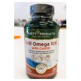 60 Purity Products Krill Omega 10x w/ CoQ10