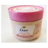 New Dove Body Scrub Himalayan Salt & Rose Oil