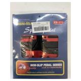 New 3 Pc Pedal Covers Non Slip Gas, Brake & Clutch