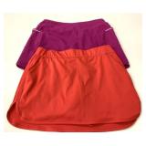 Reebok & Columbia Size L Tennis Skirts
