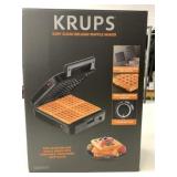 Krups Easy Clean Belgian Waffle Maker *Used Once