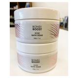 2x 200g New BondiBoost Rose Bath Soak
