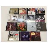 15 Assorted Elvis CDs