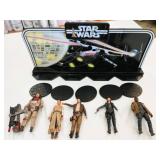 Star Wars Die Cast Set w/Stands 6" Tall