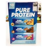18x 50g Pure Protein Variety Pack Bars