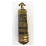 Vintage Pyrene Brass Fire Extinguisher Full