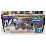 Sealed Ziploc 25 Variety Pack Storage Containers