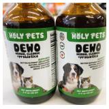 2x 60ml Holy Pets Dewo Herbal Cleanse