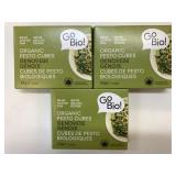 3x GoBio! Organic Pesto Genovese Cubes 54g/ea
