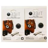 2 New Orbit Stick It Find It Locator Chips Black