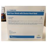 25 New Cardinal Health Full-Face Shield Masks