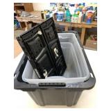 4 Assorted Size Totes No Lids