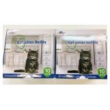 2x New 10 Pack Cat Litter Refills