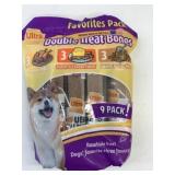 715g 9-Pk Rawhide Free Dog Treat Bones