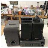 Sony Digital AV Receiver, Angstrom Speakers & B&W