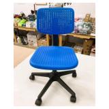 Student Blue Rolling Chair