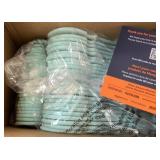 50 New Mint Green Kids Velvet Non-Slip Hangers