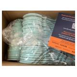 50 New Mint Green Kids Velvet Non-Slip Hangers