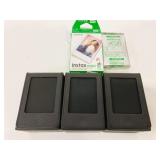 3 Polaroid Photo Cases & 1 Instant Film